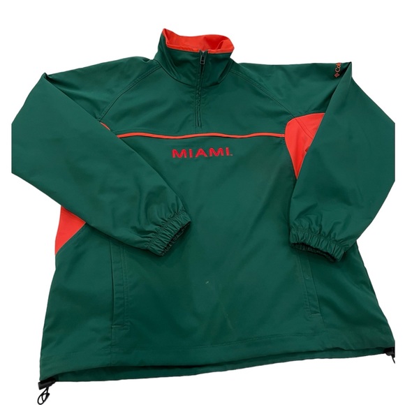 COLUMBIA | University of Miami windbreaker - Picture 1 of 8